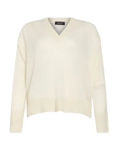 Aragona Woman Sweater Cream Size 2 Cashmere In Neutral