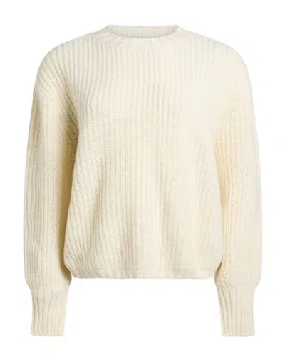Aragona Woman Sweater Cream Size 6 Cashmere In White