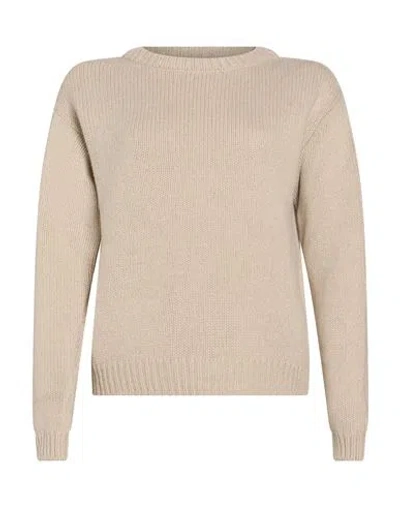 Aragona Woman Sweater Cream Size 6 Cashmere In Neutral
