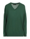 Aragona Woman Sweater Green Size 10 Cashmere In Green