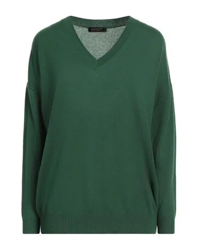 Aragona Woman Sweater Green Size 10 Cashmere