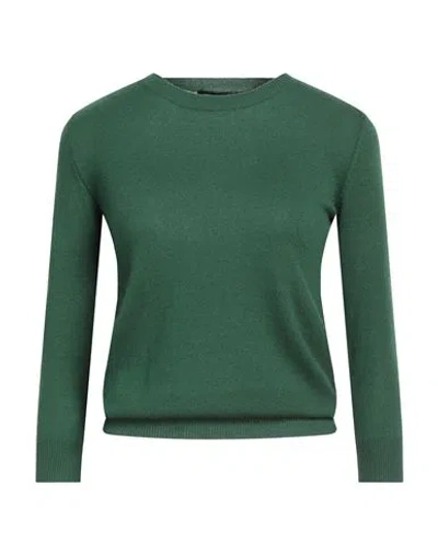 Aragona Woman Sweater Green Size 10 Cashmere