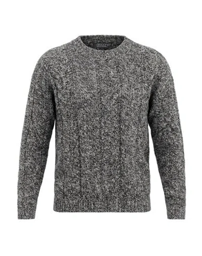 Aragona Woman Sweater Grey Size 2 Baby Alpaca Wool, Merino Wool In Blue