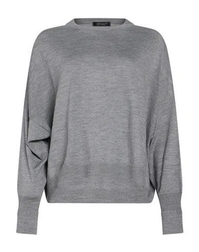 Aragona Woman Sweater Grey Size 2 Merino Wool