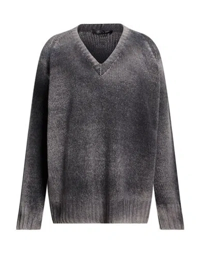 Aragona Woman Sweater Grey Size 4 Cashmere In Gray