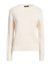Aragona Woman Sweater Ivory Size 10 Cashmere In White