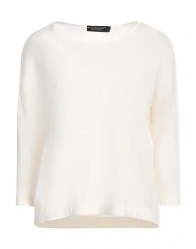 Aragona Woman Sweater Ivory Size 10 Merino Wool In White