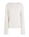 Aragona Woman Sweater Ivory Size 10 Wool, Cashmere In White