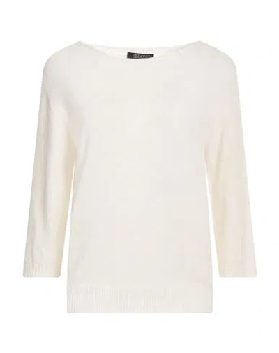 Aragona Woman Sweater Ivory Size 12 Cashmere In White