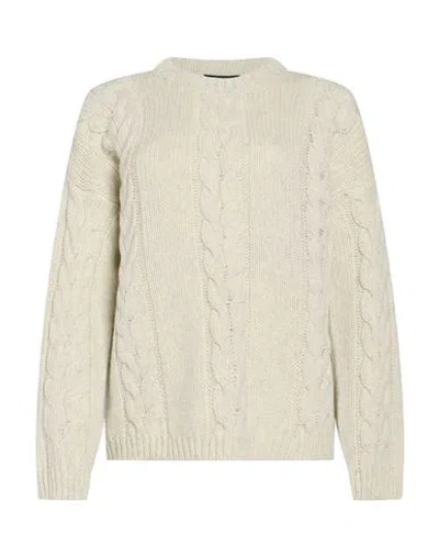 Aragona Woman Sweater Ivory Size 2 Baby Alpaca Wool, Merino Wool In White