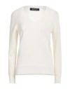 Aragona Woman Sweater Ivory Size 6 Cashmere In White