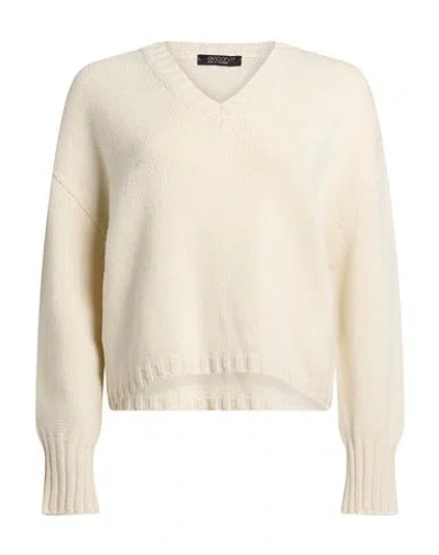Aragona Woman Sweater Ivory Size 6 Cashmere In Neutral