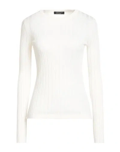 Aragona Woman Sweater Ivory Size 6 Merino Wool In White