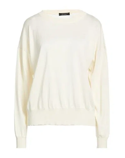 Aragona Woman Sweater Ivory Size 10 Cashmere In White