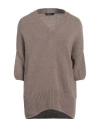 Aragona Woman Sweater Light Brown Size 10 Cashmere In Beige