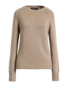 Aragona Woman Sweater Light Brown Size 8 Cashmere In Neutral