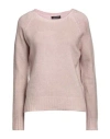 Aragona Woman Sweater Light Brown Size 6 Wool, Cashmere In Beige