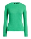 Aragona Woman Sweater Light Green Size 10 Wool, Cashmere
