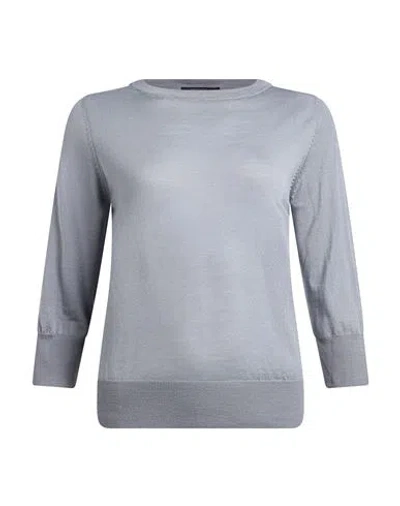 Aragona Woman Sweater Light Grey Size 10 Merino Wool In Gray