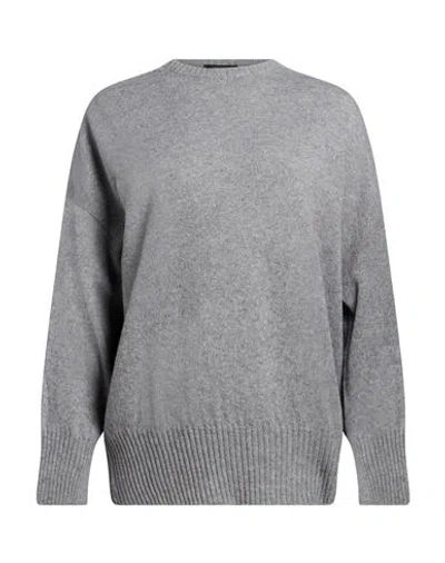 Aragona Woman Sweater Light Grey Size 6 Cashmere In Gray