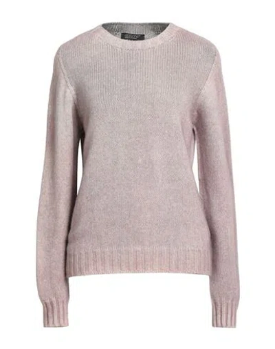 Aragona Woman Sweater Light Pink Size 12 Cashmere In Multi