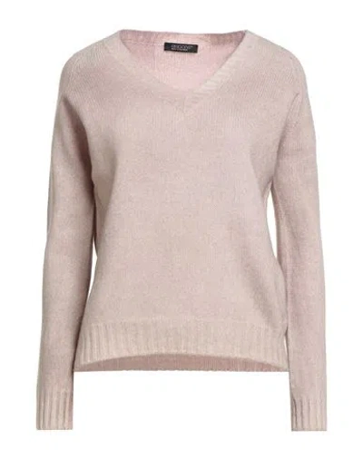Aragona Woman Sweater Light Pink Size 8 Wool, Cashmere In Neutral