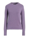 Aragona Woman Sweater Light Purple Size 8 Cashmere