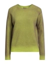 Aragona Woman Sweater Lime Green Size 6 Wool, Cashmere In Multi