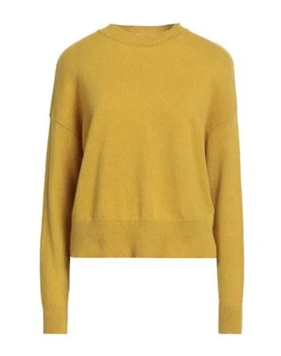 Aragona Woman Sweater Marigold Size 8 Cashmere In Yellow