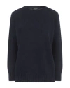 Aragona Woman Sweater Midnight Blue Size 10 Cashmere