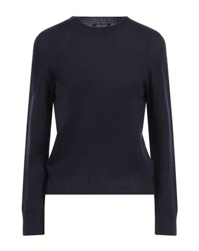Aragona Woman Sweater Midnight Blue Size 10 Cashmere