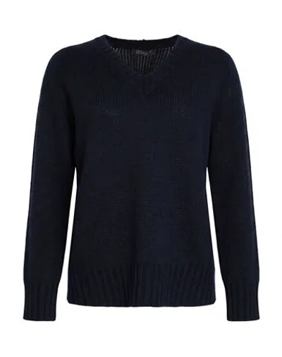 Aragona Woman Sweater Midnight Blue Size 4 Cashmere