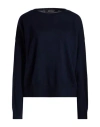 Aragona Woman Sweater Midnight Blue Size 6 Merino Wool