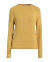 Aragona Woman Sweater Mustard Size 10 Cashmere In Yellow