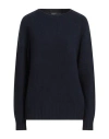 Aragona Woman Sweater Navy Size 12 Cashmere In Black