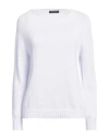 Aragona Woman Sweater Ivory Size 10 Merino Wool In Off White