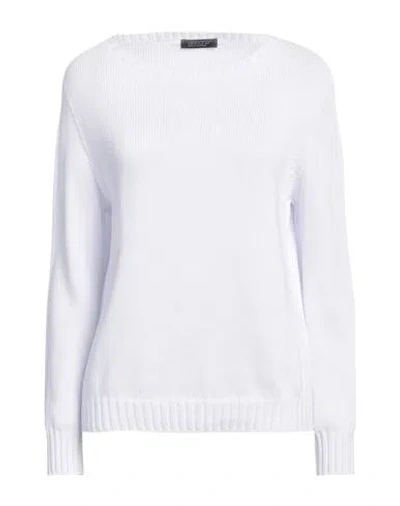 ARAGONA ARAGONA WOMAN SWEATER OFF WHITE SIZE 4 COTTON