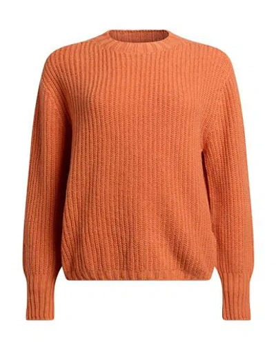 Aragona Woman Sweater Orange Size 2 Cashmere