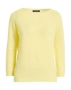 Aragona Woman Sweater Pastel Yellow Size 8 Cashmere In Yellow
