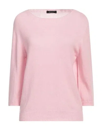 Aragona Woman Sweater Pink Size 12 Cashmere