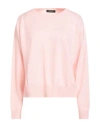 Aragona Woman Sweater Pink Size 12 Merino Wool