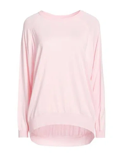 Aragona Woman Sweater Pink Size 8 Silk, Cashmere
