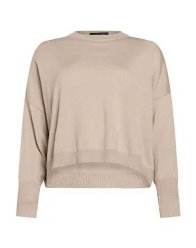 Aragona Woman Sweater Sand Size 6 Merino Wool In Neutral