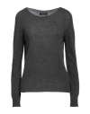 Aragona Woman Sweater Steel Grey Size 12 Cashmere