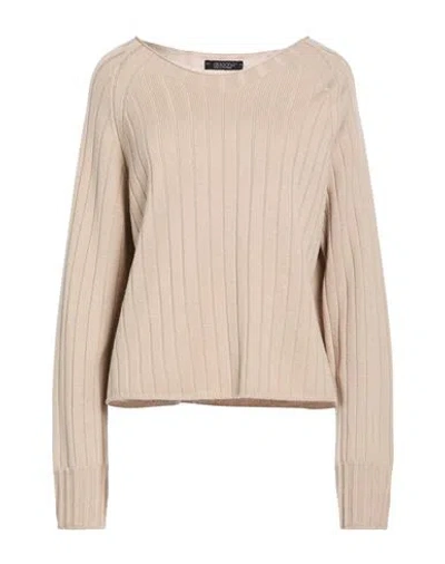 Aragona Woman Sweater Taupe Size 10 Merino Wool In Neutral