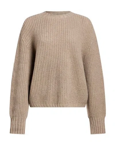 Aragona Woman Sweater Taupe Size 8 Cashmere In Brown