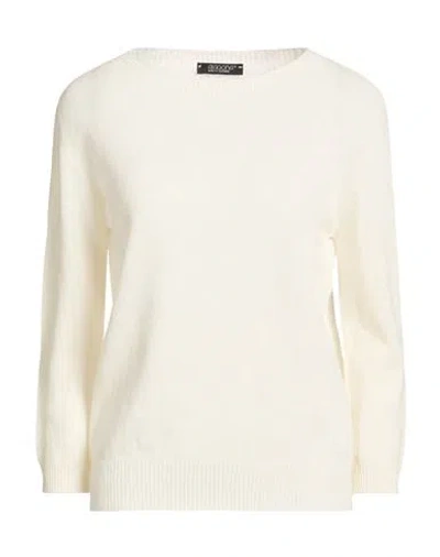 Aragona Woman Sweater White Size 4 Cashmere