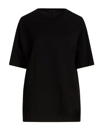 Aragona Woman T-shirt Black Size 10 Cotton