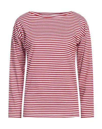Aragona Woman T-shirt Red Size 8 Cotton