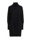 Aragona Woman Turtleneck Black Size 8 Cashmere